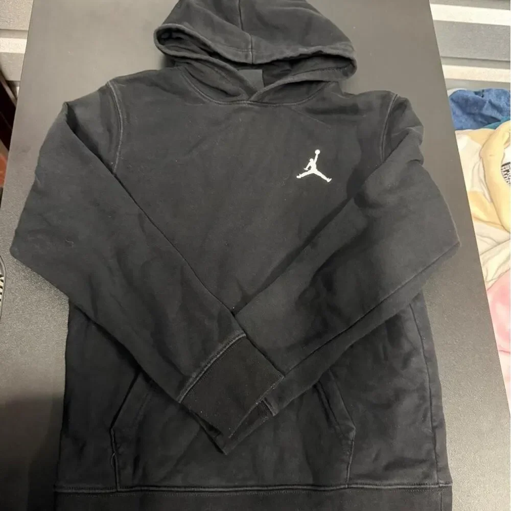 Jordan Kid's Black Hoodie